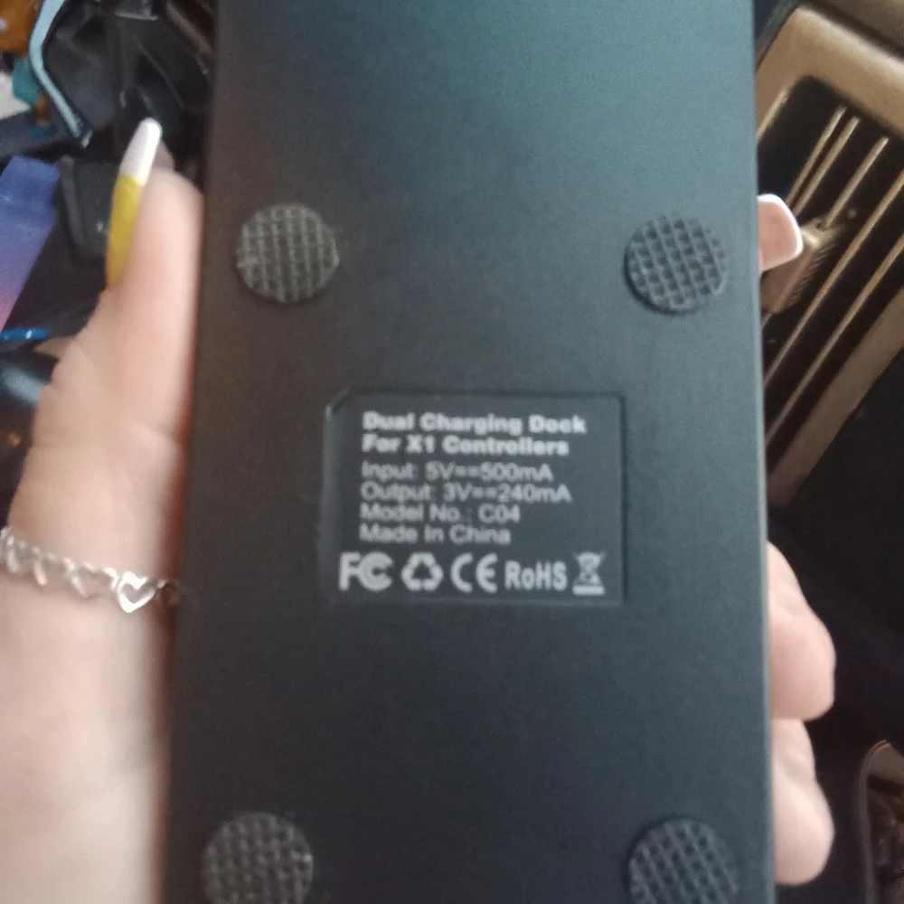 X1 dual charger with 2 batteries